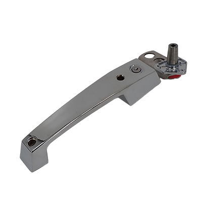 Handle 1229C Locking 4" Chrome
