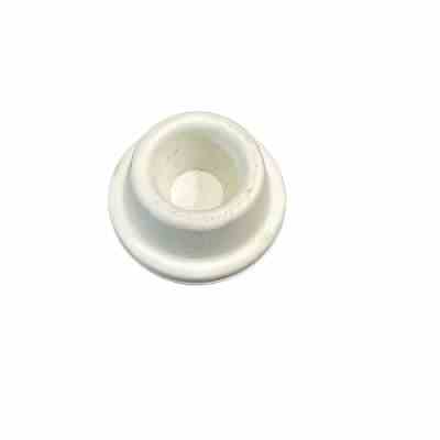 Door Stop Wall Mount Rubber White
