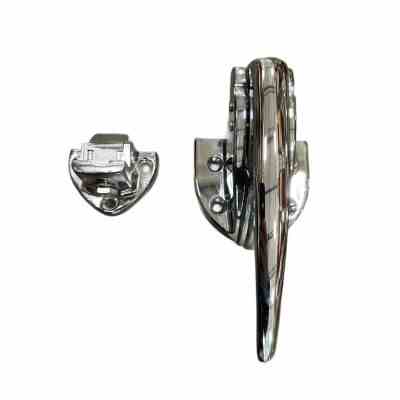 Latch 931A Flush Chrome