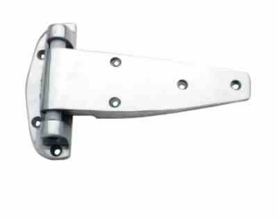 Hinge D69B Reversible Satin Aluminum