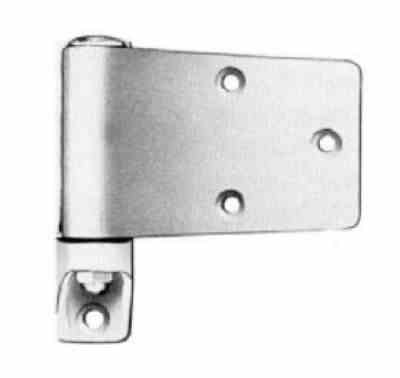 Hinge D61 Left Satin Aluminum