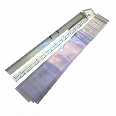 Strip Curtain Low Temp AME 120 x 120 Net Opening w/ Cover